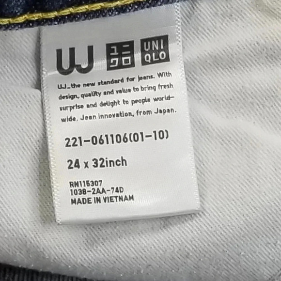 Uniqlo 24X29 Women's Slim Fit Boot Cut Middle Rise - Picture 8 of 12